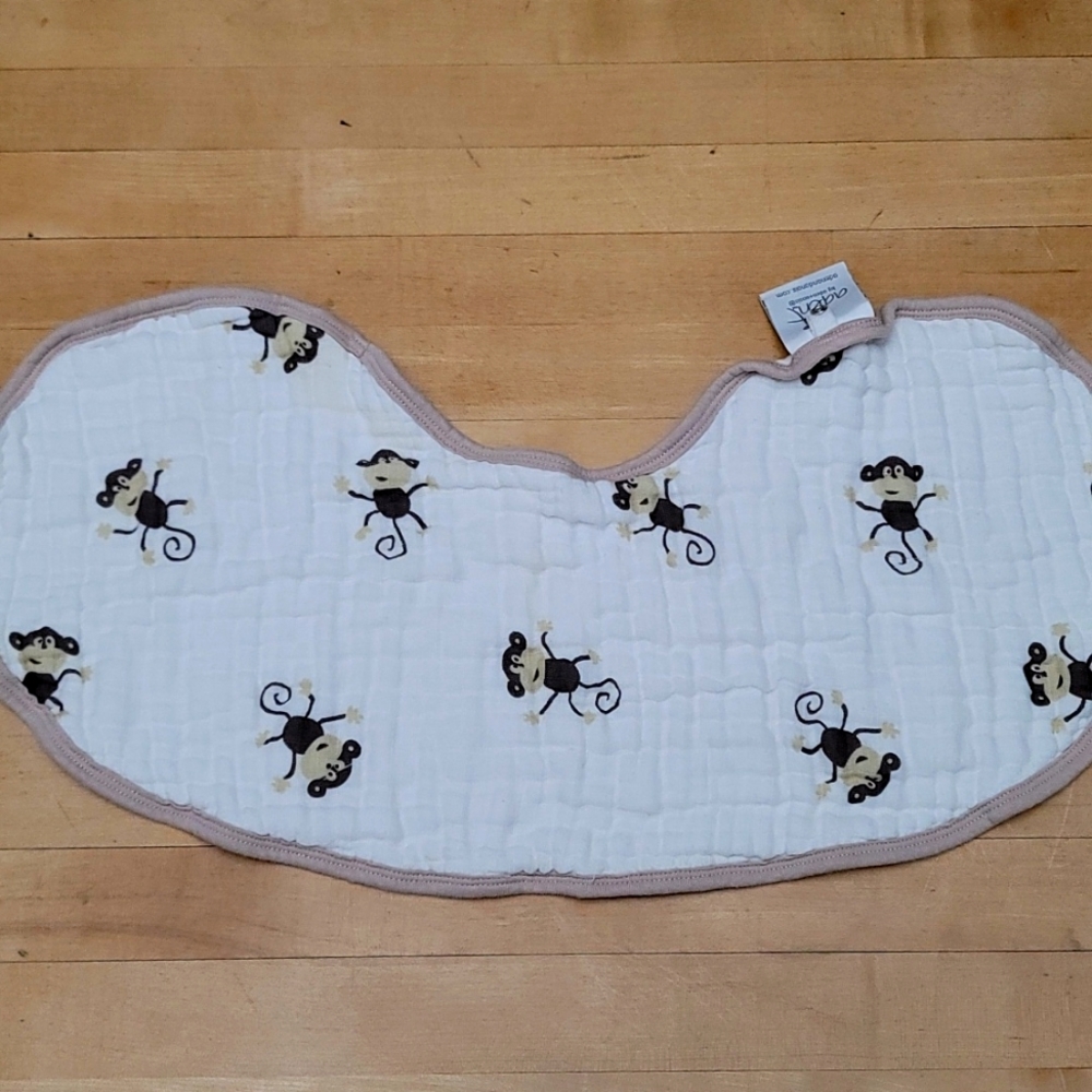 Aden & Anais muslin burpcloth/bib